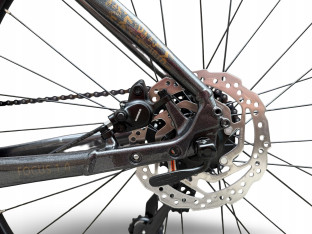 ROWER FITNESS GRAVEL STORM FOCUS 1.0 FLATBAR RAMA 54CM GREY GOLD HYDRAULIKA