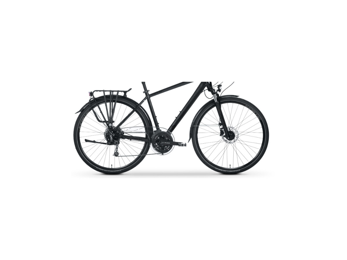 ROWER TREKKINGOWY TABOU KINETIC 5.0 DISC RAMA 21 SHIMANO 3X9 BLACK/STEALTH