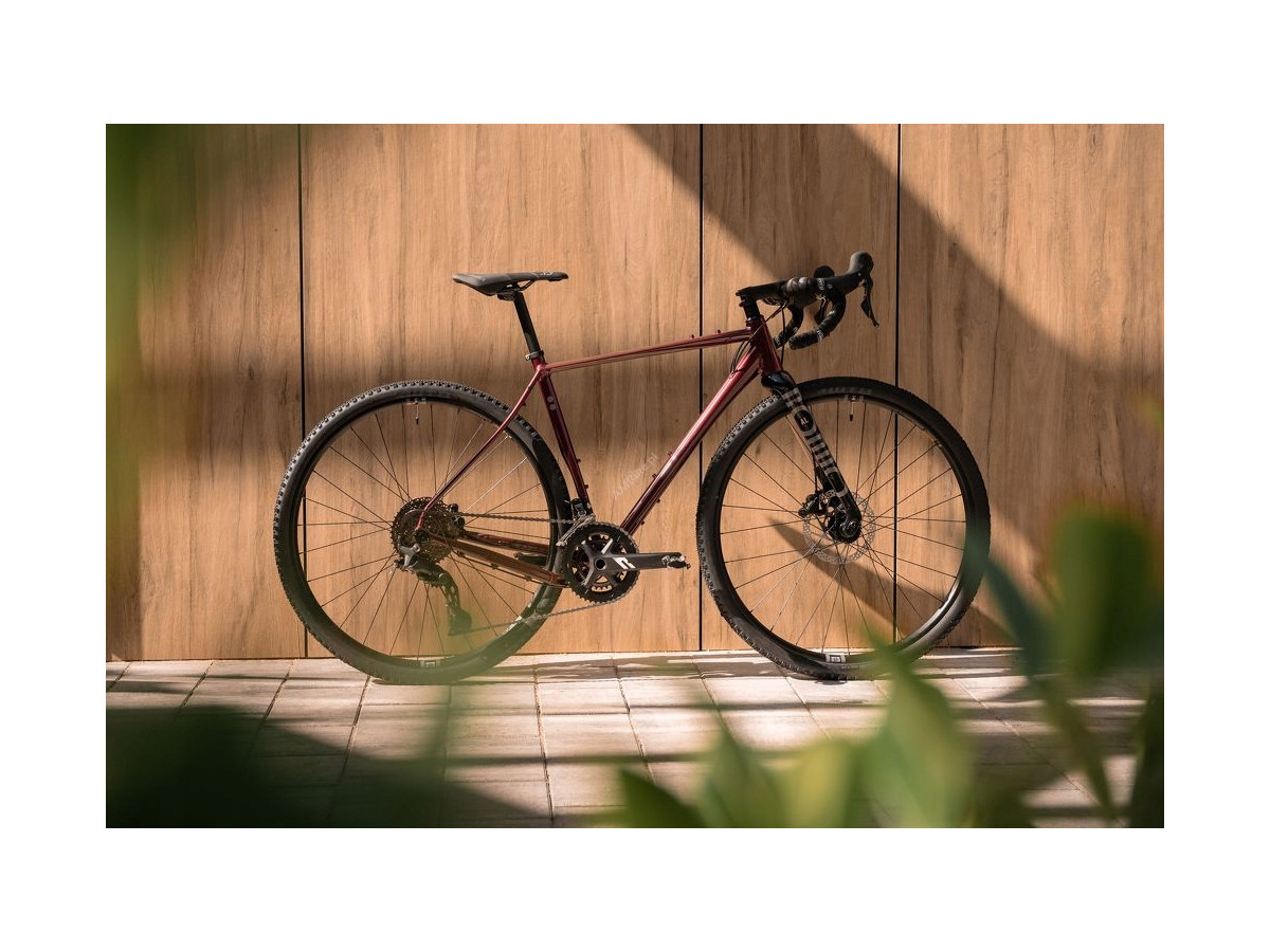 ROWER GRAVEL RONDO RUUT AL2 2X RAMA L SHIMANO GRX 2X10 CARBON ROSEWOOD