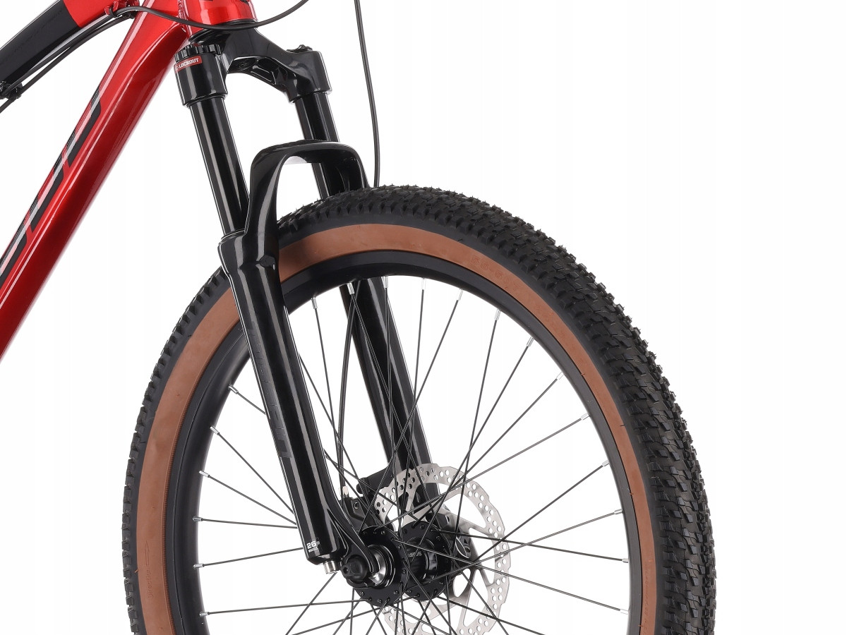 ROWER DIRT TABOU STUNT 24 JR HYDRAULIKA SHIMANO AIR SUSPENSION RED/BLACK