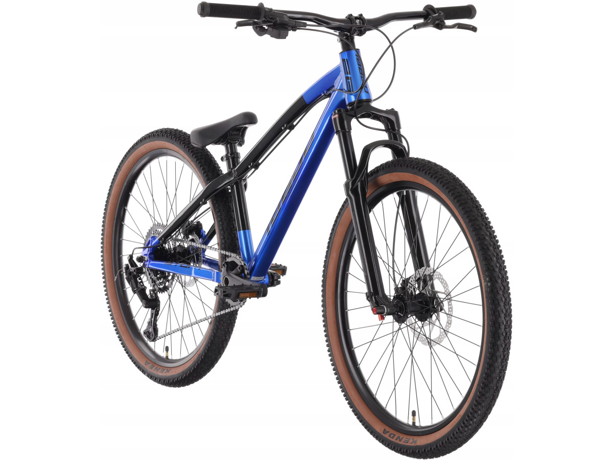 ROWER DIRT TABOU STUNT 26 HYDRAULIKA SHIMANO AIR SUSPENSION NAVY/BLACK