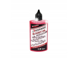 OLEJ EXPAND BLOODY OIL SMAR DO ŁAŃCUCHA ROWEROWEGO NA ZMIENNE WARUNKI 100ml