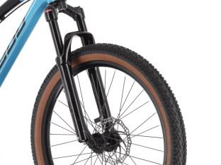 ROWER DIRT TABOU TABSPIN JR 24" SINGLE SPEED AIR SUSPENSION TURQUOISE/BLACK