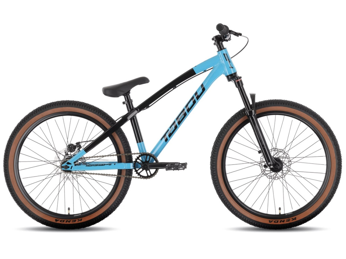 ROWER DIRT TABOU TABSPIN JR 24" SINGLE SPEED AIR SUSPENSION TURQUOISE/BLACK