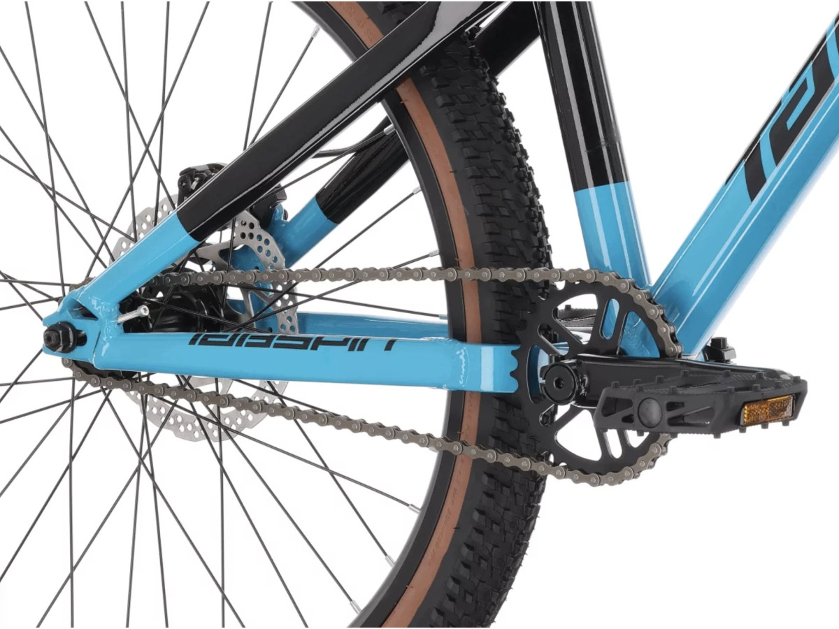 ROWER DIRT TABOU TABSPIN JR 24" SINGLE SPEED AIR SUSPENSION TURQUOISE/BLACK