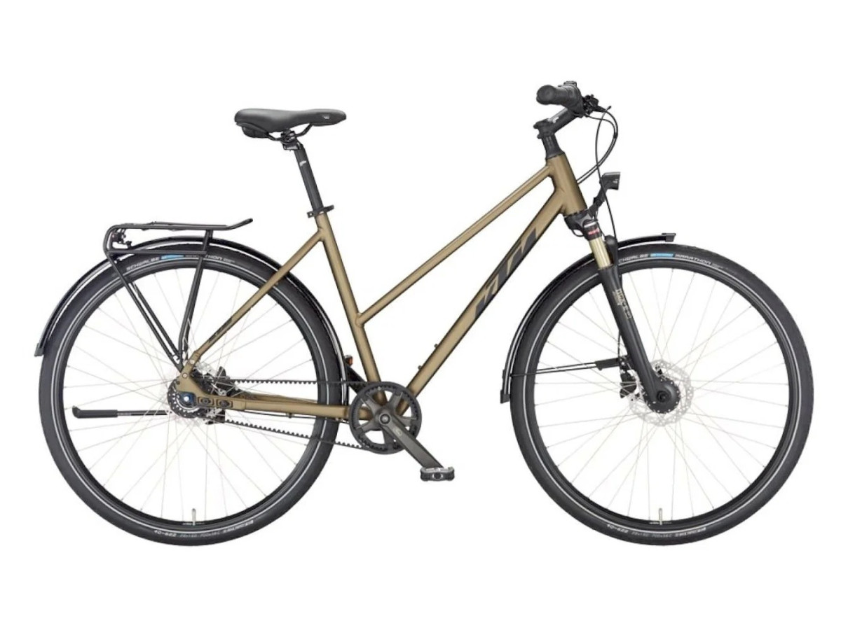 ROWER TREKKINGOWY KTM LIFE EIGHT RAMA 46 HYDRAULIKA NEXUS 8S PASEK NAPĘDOWY