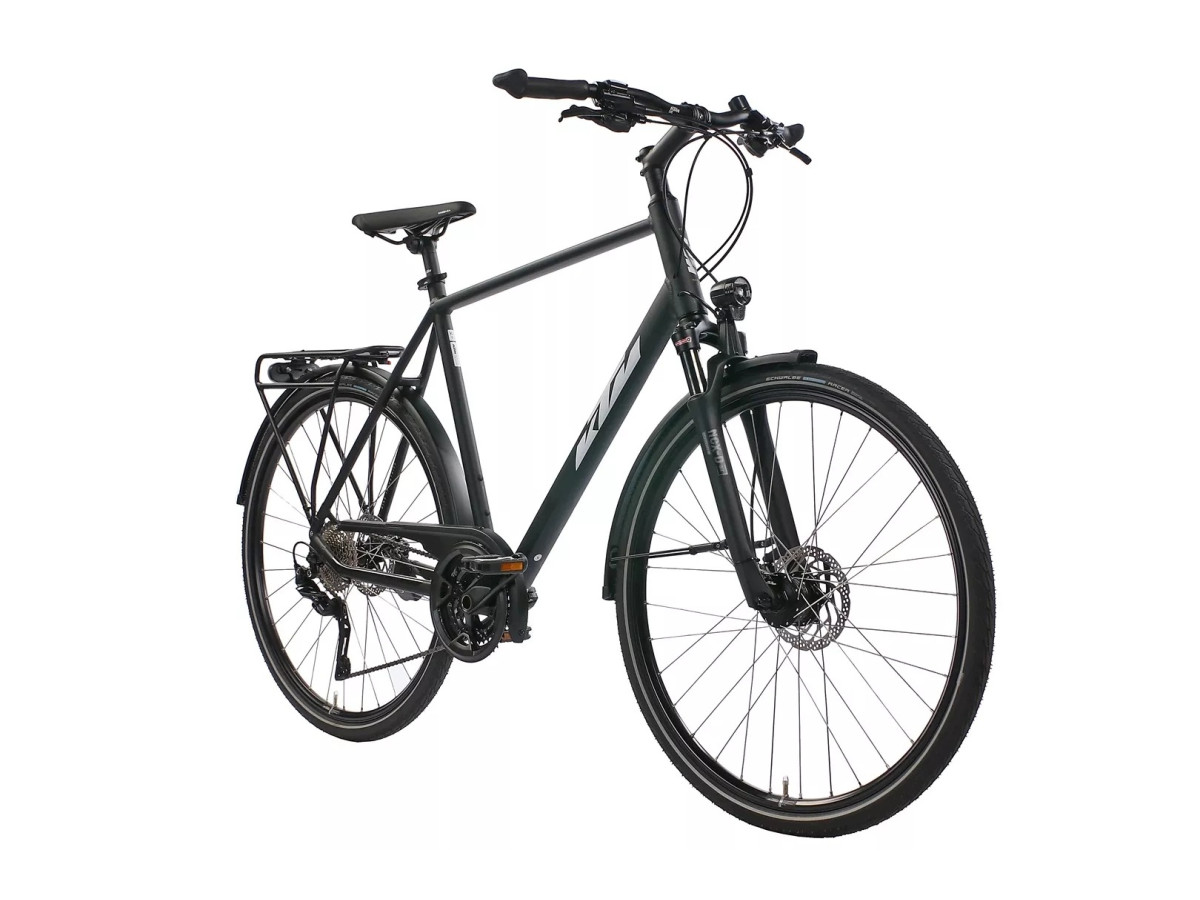 ROWER TREKKINGOWY KTM VENETO LIGHT RAMA 46CM DEORE XT 3X10 SUNTOUR AIR