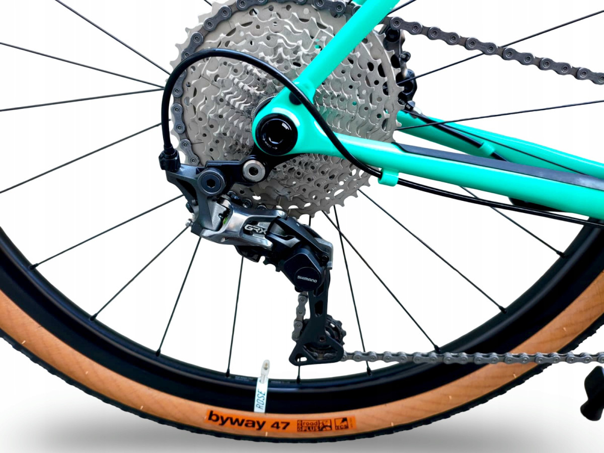 ROWER GRAVEL ROSE HOBO MALIBLUE RAMA 52CM SHIMANO GRX 1X11 KOŁA 650B