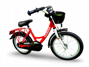 ROWER DZIECIĘCY VERMONT FIRE DEPARTMENT* Koła 16" BŁOTNIKI BAGAŻNIK