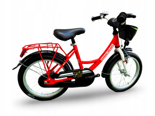 ROWER DZIECIĘCY VERMONT FIRE DEPARTMENT* Koła 16" BŁOTNIKI BAGAŻNIK