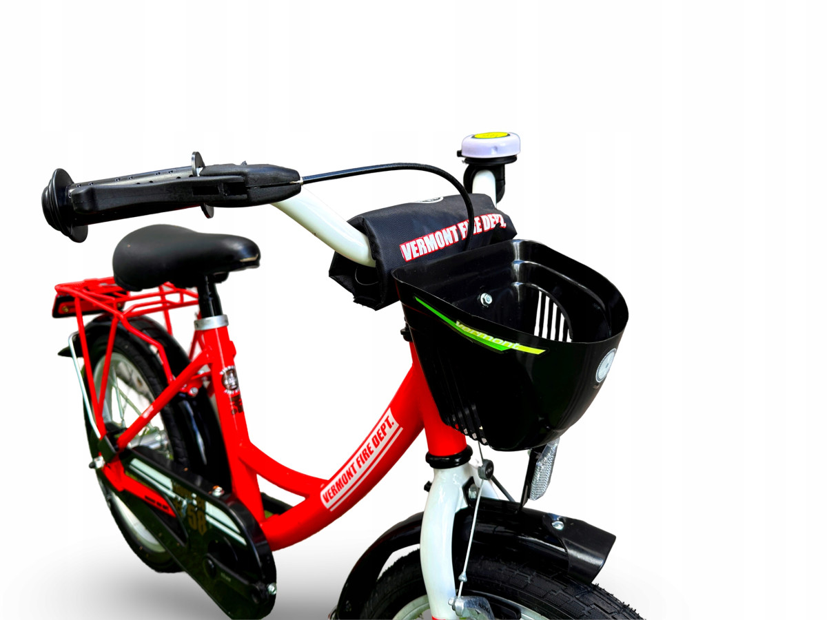 ROWER DZIECIĘCY VERMONT FIRE DEPARTMENT* Koła 16" BŁOTNIKI BAGAŻNIK
