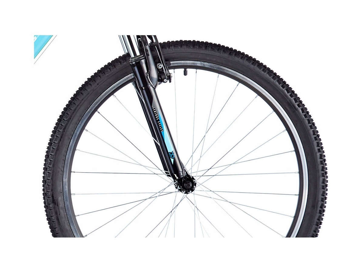 SERIOUS ROCKVILLE GREEN RAMA 46CM SHIMANO TOURNEY KOŁA 27,5" ALUMINIOWY