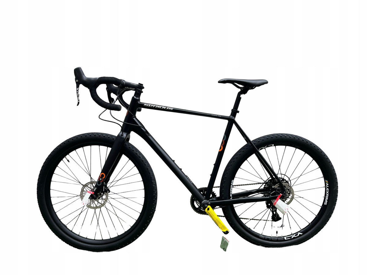 ROWER GRAVEL SERIOUS GRAVIX PRO SRAM APEX 1X11S RAMA 57CM SZTYWNE OSIE