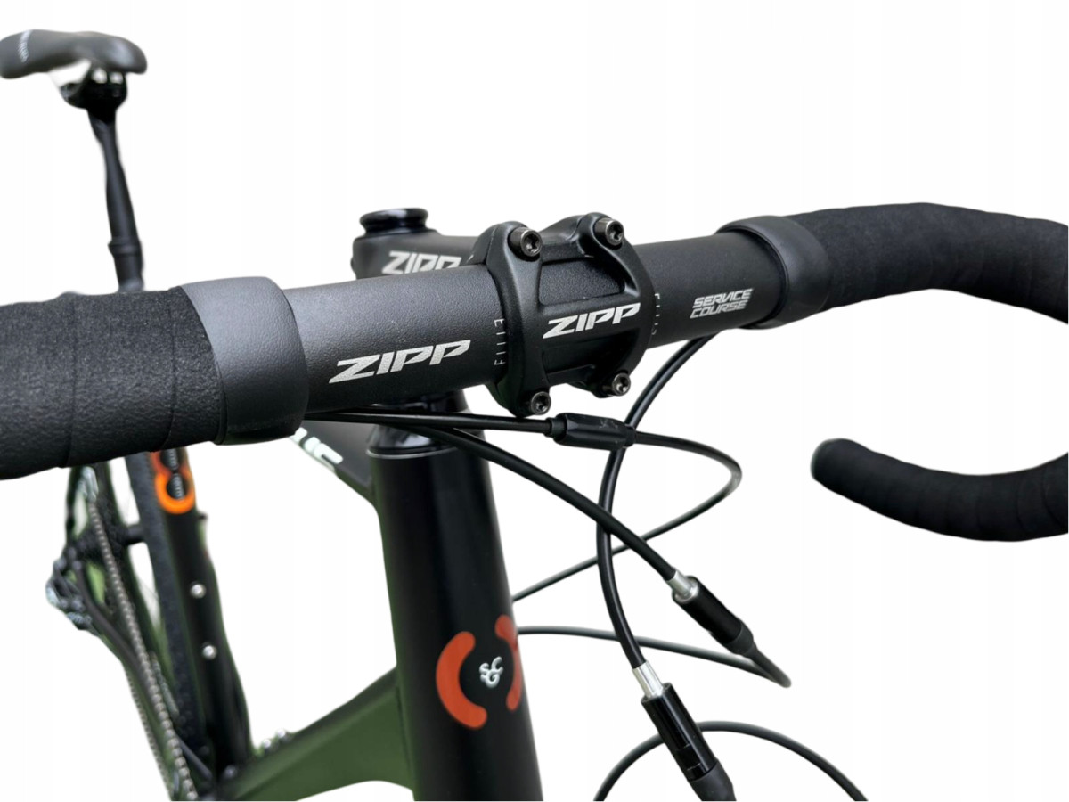 ROWER GRAVEL SERIOUS GRAVIX PRO SRAM APEX 1X11S RAMA 57CM SZTYWNE OSIE