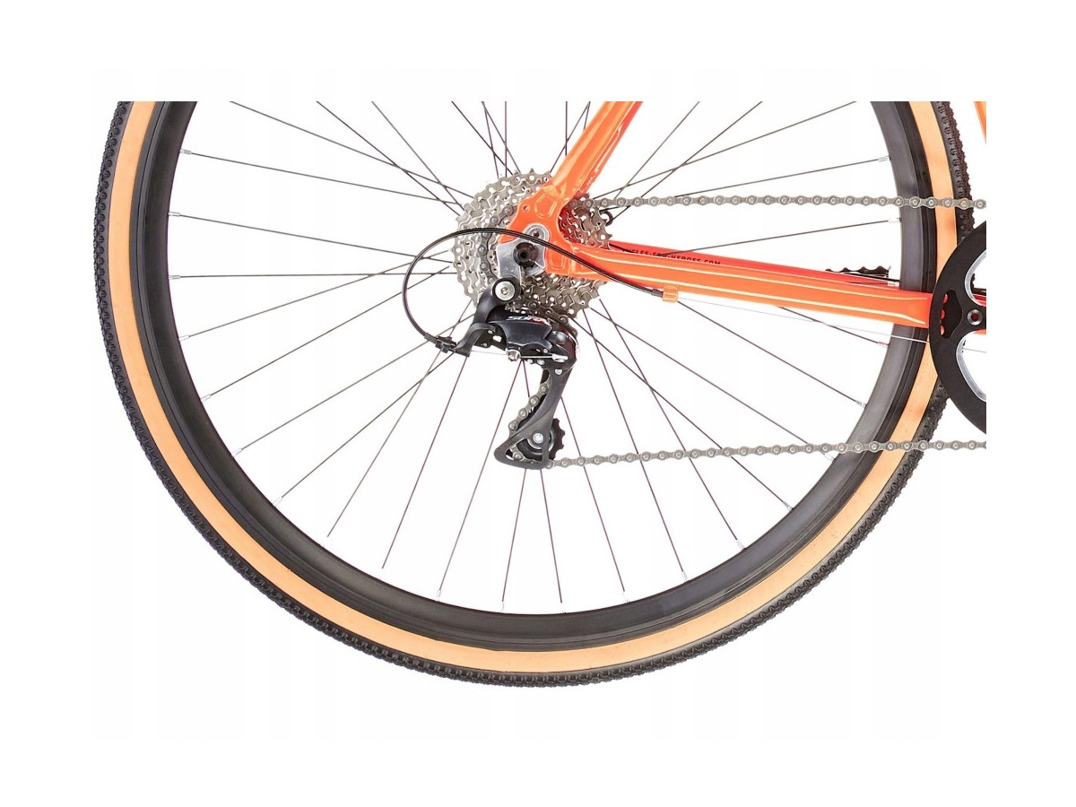 Rower GRAVEL Fixie Inc. Floater Race 8S Rama 60cm 23 cale SHIMANO SORA