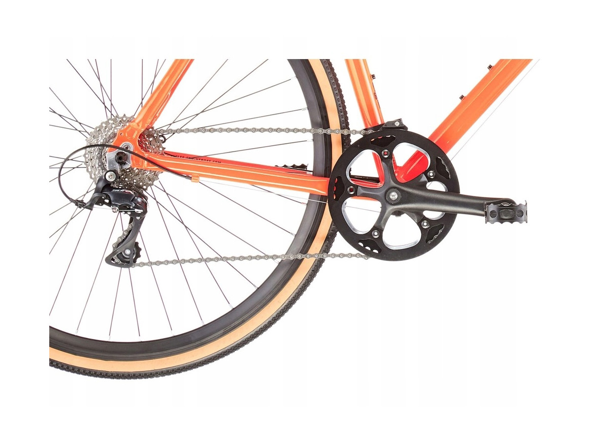 Rower GRAVEL Fixie Inc. Floater Race 8S Rama 60cm 23 cale SHIMANO SORA