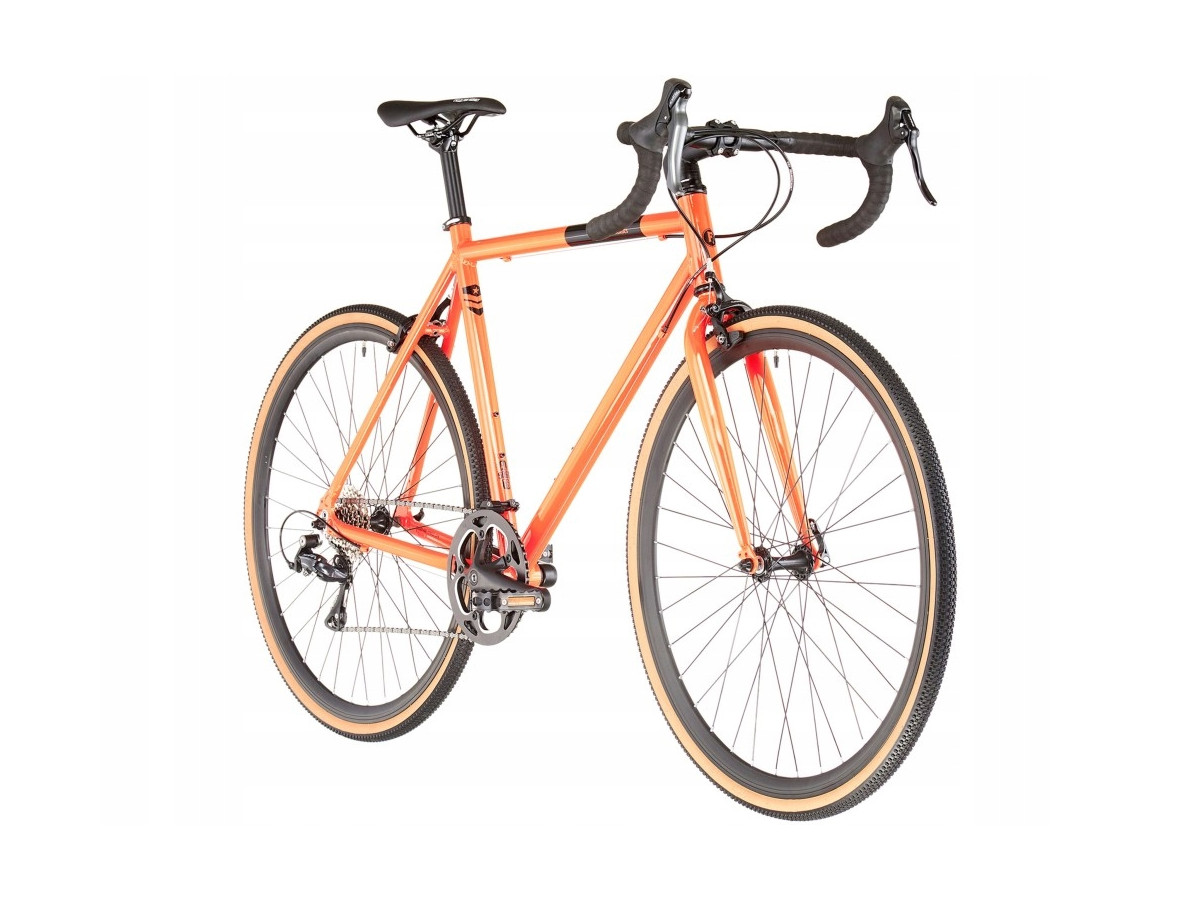 Rower GRAVEL Fixie Inc. Floater Race 8S Rama 60cm 23 cale SHIMANO SORA