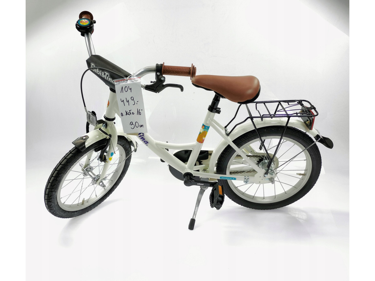 NOWY VERMONT BIBI TINA KOŁA 16 V-BRAKE LEKKI