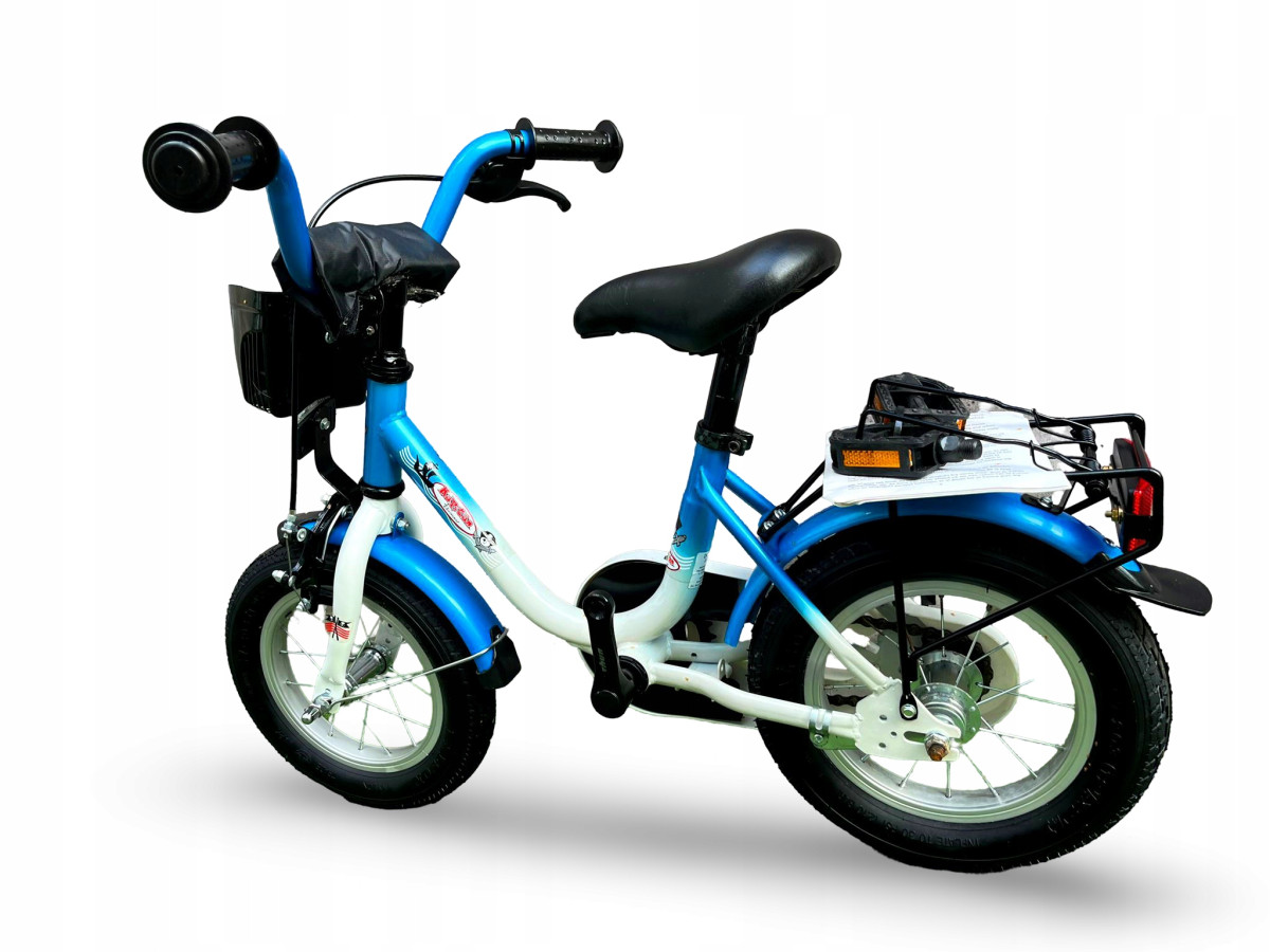 ROWER DZIECIĘCY VERMONT CAPITAN BOYS KOŁA 12" BAGAŻNIK BŁOTNIKI