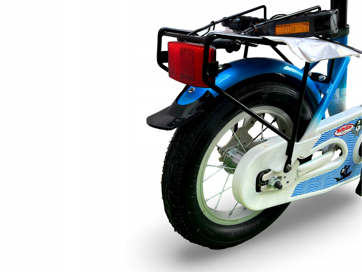 ROWER DZIECIĘCY VERMONT CAPITAN BOYS KOŁA 12" BAGAŻNIK BŁOTNIKI