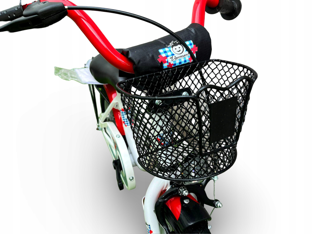 ROWER DZIECIĘCY VERMONT KIDS CARO KOŁA 12" BAGAŻNIK BŁOTNIKI