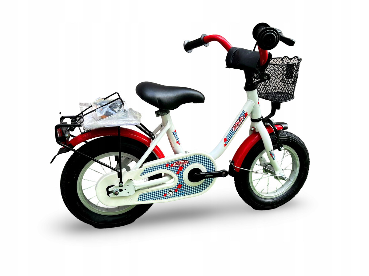 ROWER DZIECIĘCY VERMONT KIDS CARO KOŁA 12" BAGAŻNIK BŁOTNIKI