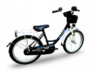 ROWER DZIECIĘCY VERMONT CITY POLICE KOŁA 18" BŁOTNIKI BAGAŻNIK ODBLASKI