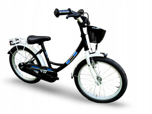 ROWER DZIECIĘCY VERMONT CITY POLICE KOŁA 18" BŁOTNIKI BAGAŻNIK ODBLASKI