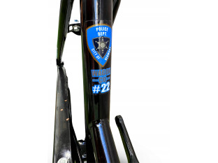 ROWER DZIECIĘCY VERMONT CITY POLICE KOŁA 18" BŁOTNIKI BAGAŻNIK ODBLASKI