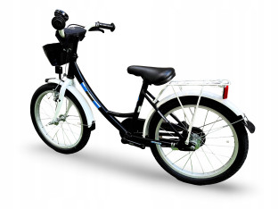 ROWER DZIECIĘCY VERMONT CITY POLICE KOŁA 18" BŁOTNIKI BAGAŻNIK ODBLASKI