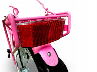 ROWER DZIECIĘCY VERMONT GIRLY SUMMER 14 BŁOTNIKI BAGAŻNIK ODBLASKI