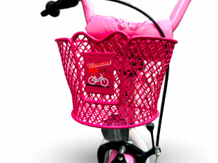 ROWER DZIECIĘCY VERMONT GIRLY SUMMER 14 BŁOTNIKI BAGAŻNIK ODBLASKI