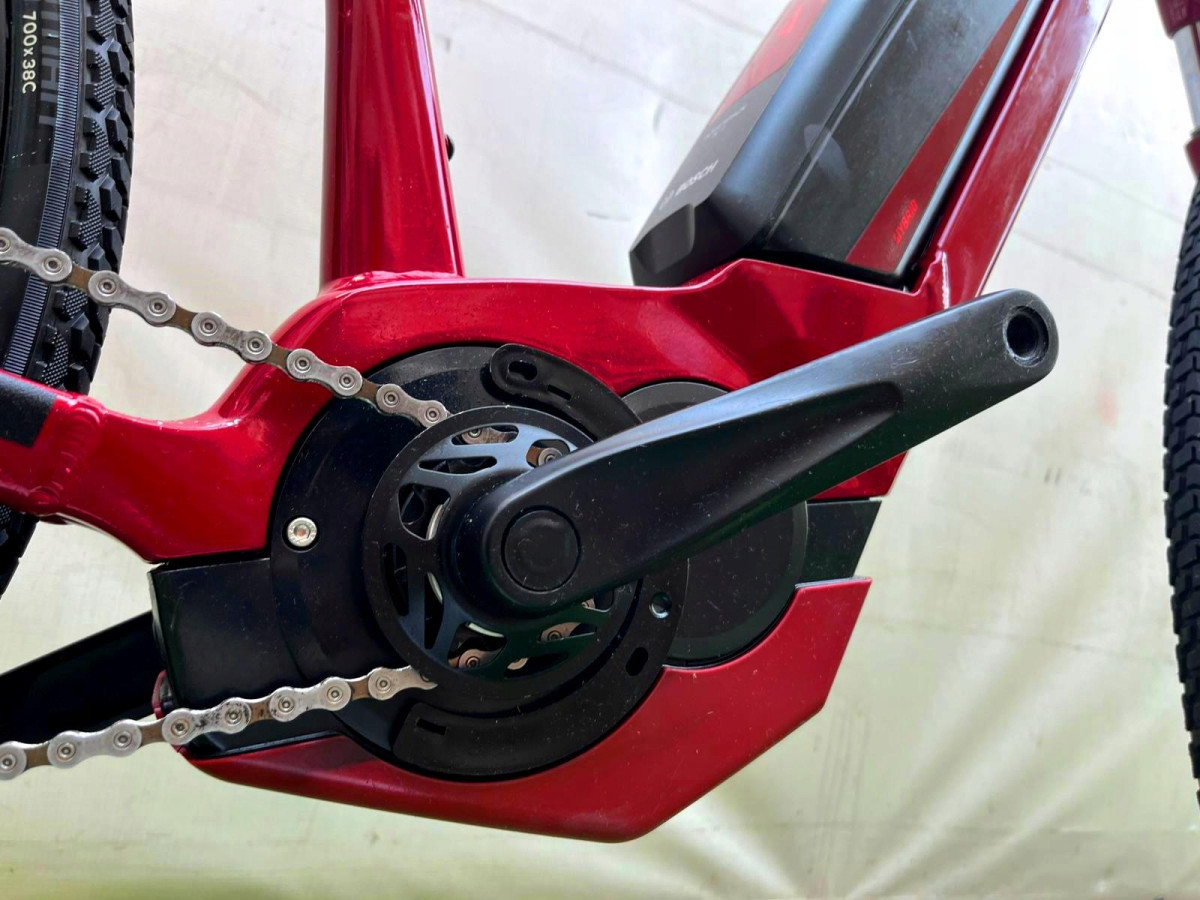 ROWER ELEKTRYCZNY CUBE CROSS HYBRID PRO SHIMANO 1x10 RAMA 58" KOŁA 28"