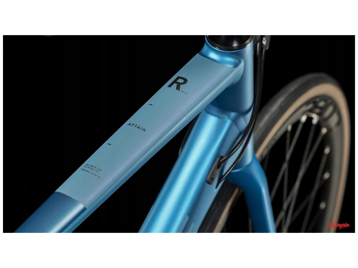ROWER SZOSOWY CUBE ATTAIN RACE 50CM BLUE SHIMANO TIAGRA 2X10 TRP SPYRE
