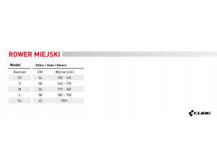 ROWER CROSSOWY CUBE NATURE 645100 RAMA M 54CM SHIMANO ACERA HYDRAULIKA