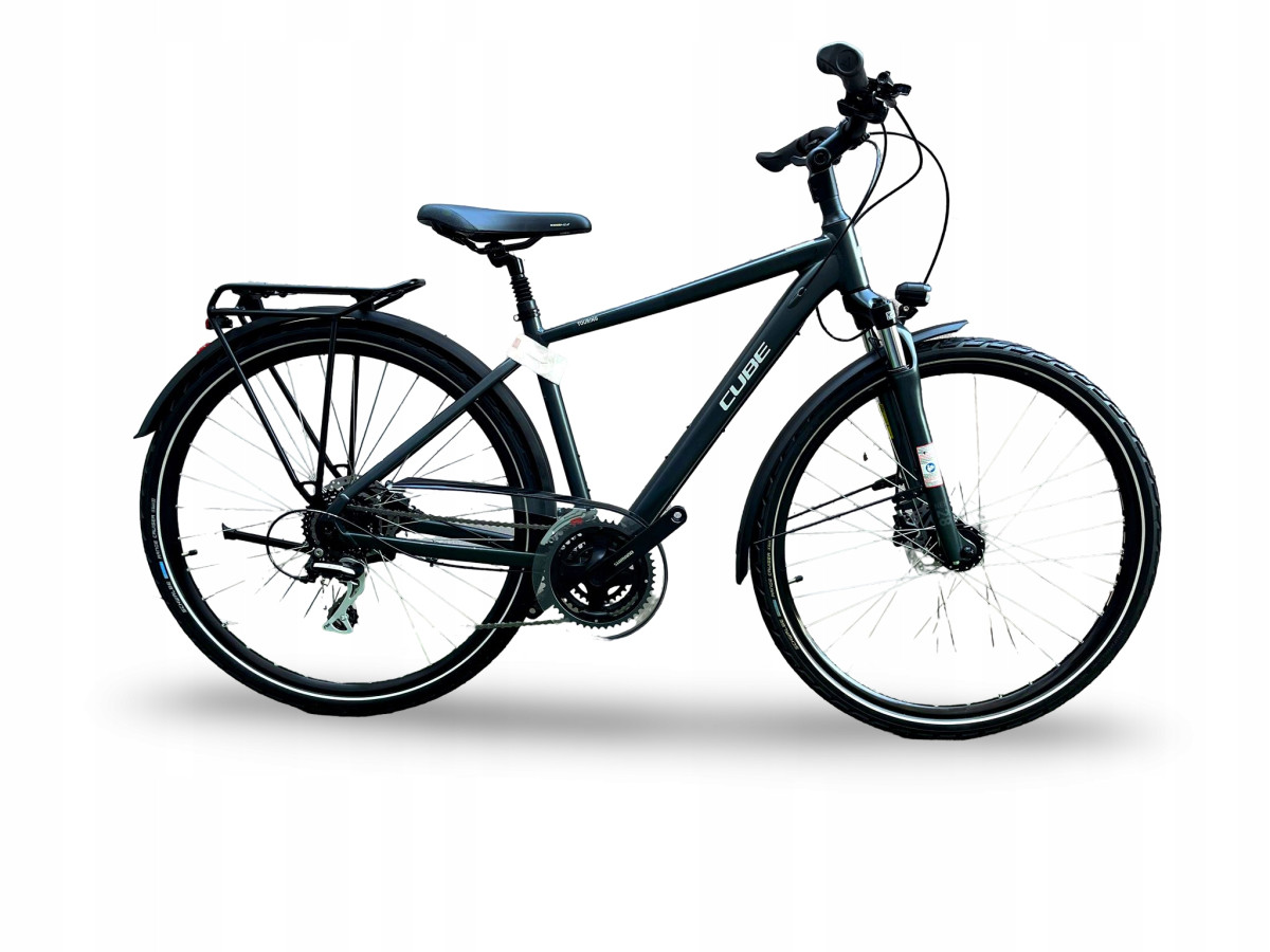 ROWER TREKKINGOWY CUBE TOURING SHIMANO ACERA HYDRAULIKA RAMA S 46CM