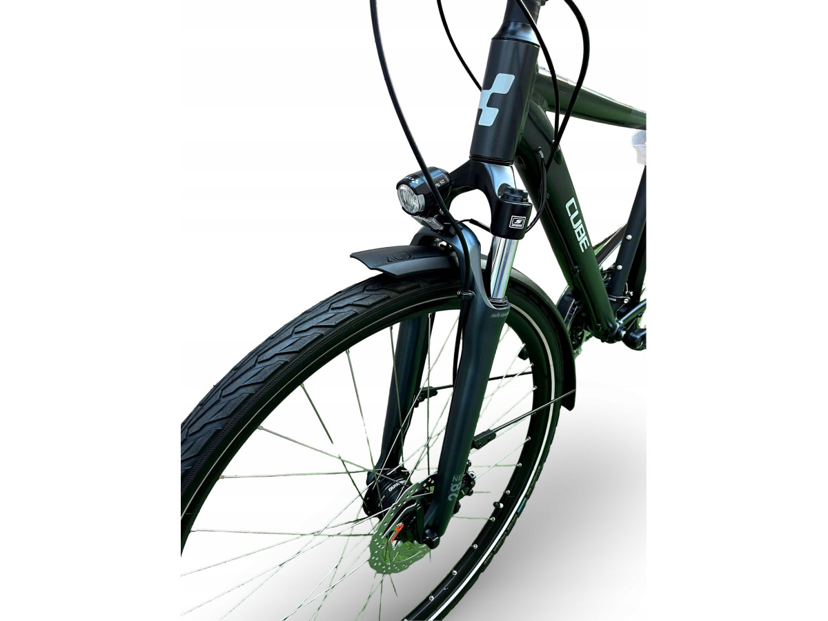 ROWER TREKKINGOWY CUBE TOURING SHIMANO ACERA HYDRAULIKA RAMA S 46CM