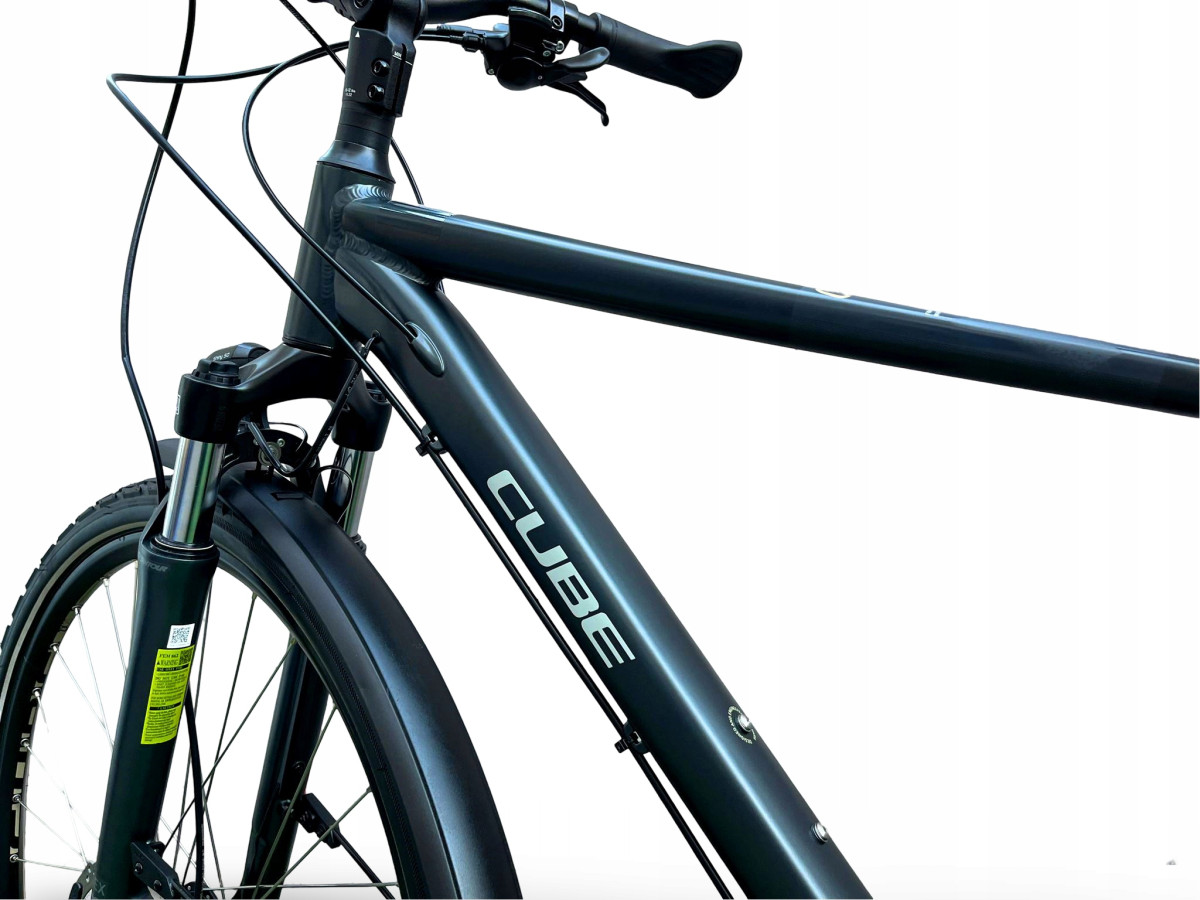 ROWER TREKKINGOWY CUBE TOURING SHIMANO ACERA HYDRAULIKA RAMA S 46CM