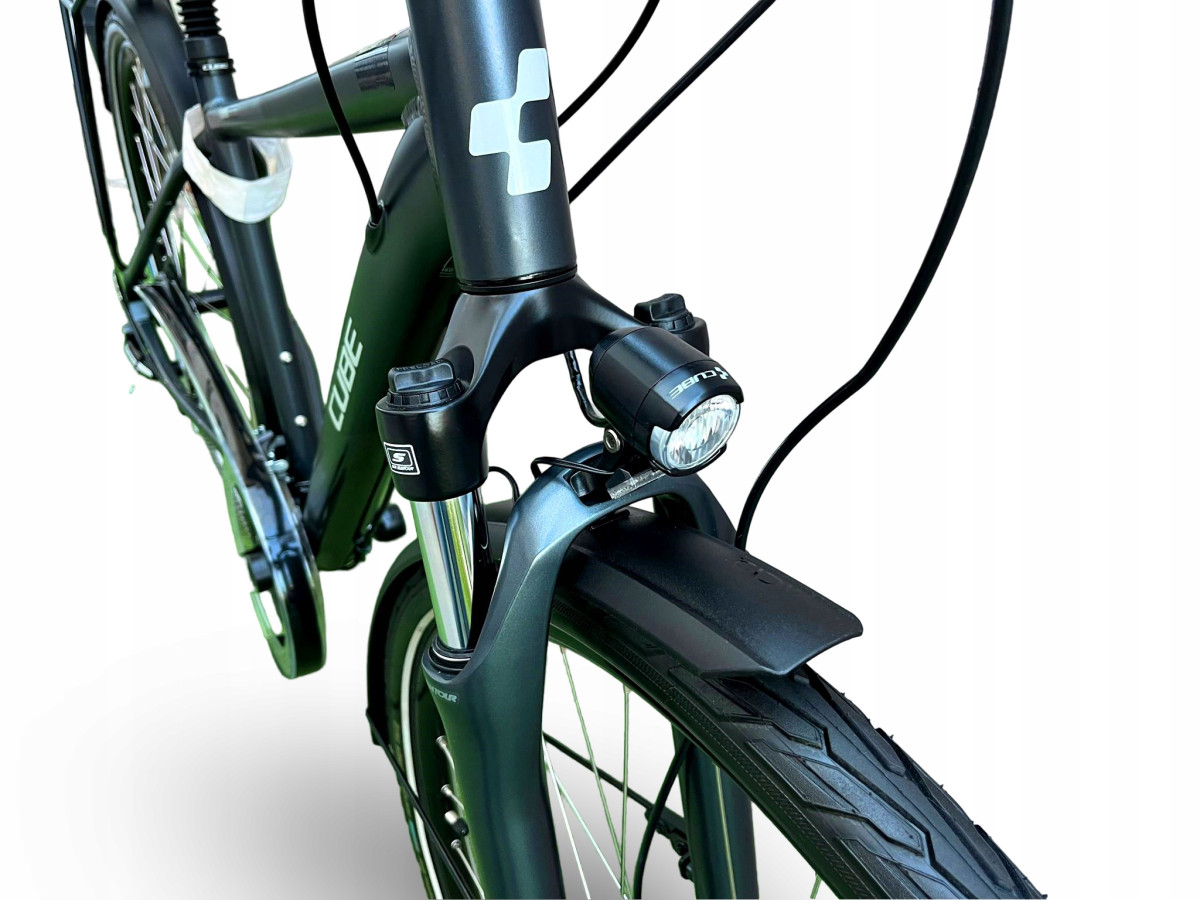 ROWER TREKKINGOWY CUBE TOURING SHIMANO ACERA HYDRAULIKA RAMA S 46CM