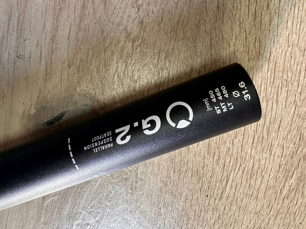 Sztyca ROWEROWA AMORTYZOWANA bySchulz G.2 LT 31,6 mm x 480