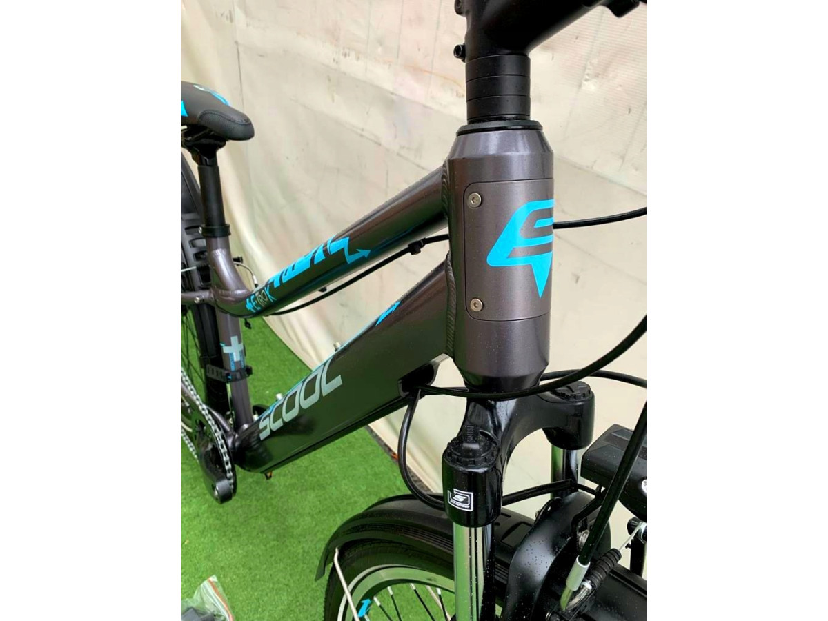 Rower elektryczny SCOOL ETROX 7S rama 14" koło 26"