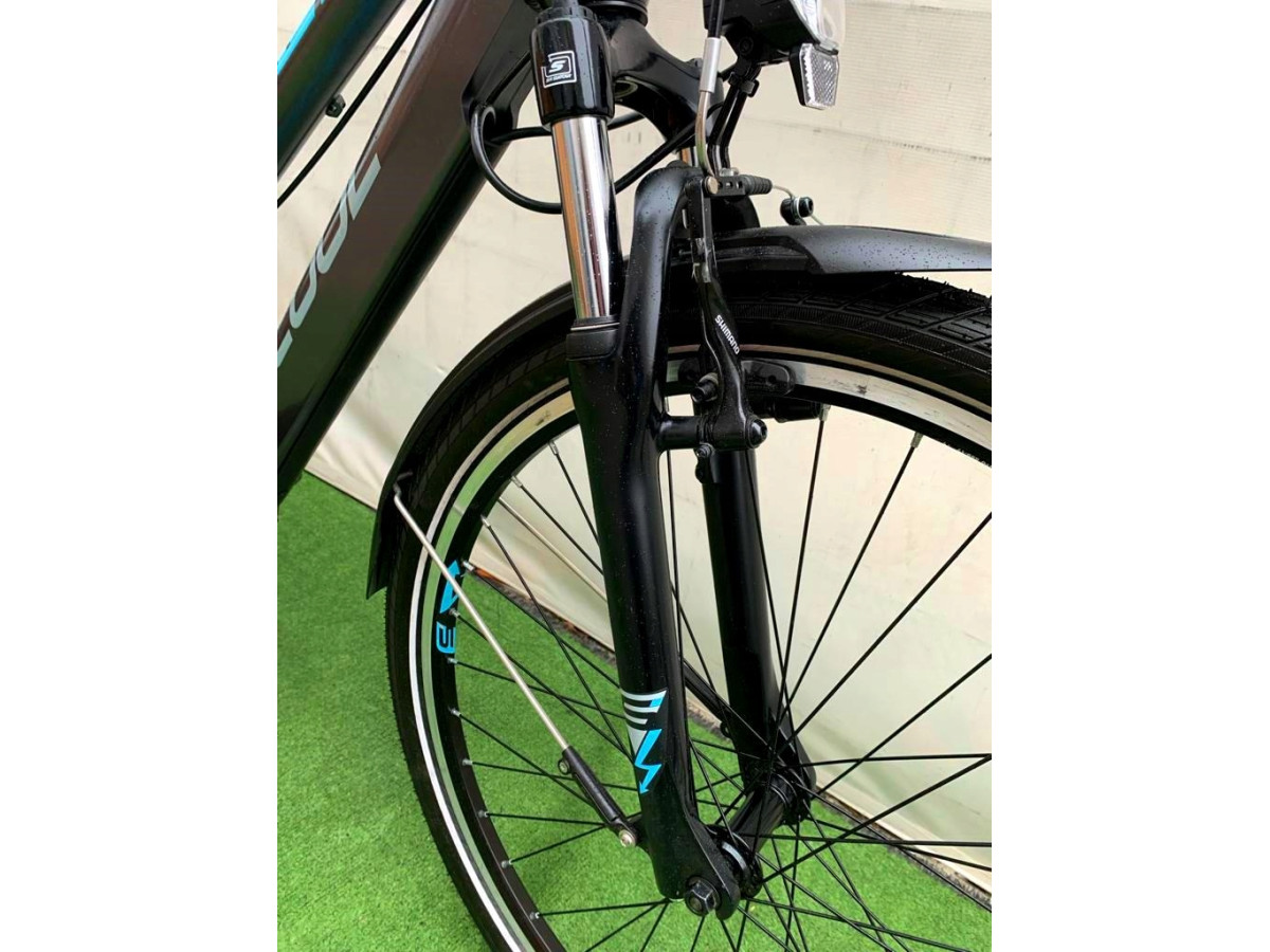 Rower elektryczny SCOOL ETROX 7S rama 14" koło 26"