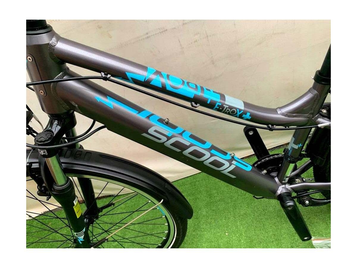 Rower elektryczny SCOOL ETROX 7S rama 14" koło 26"