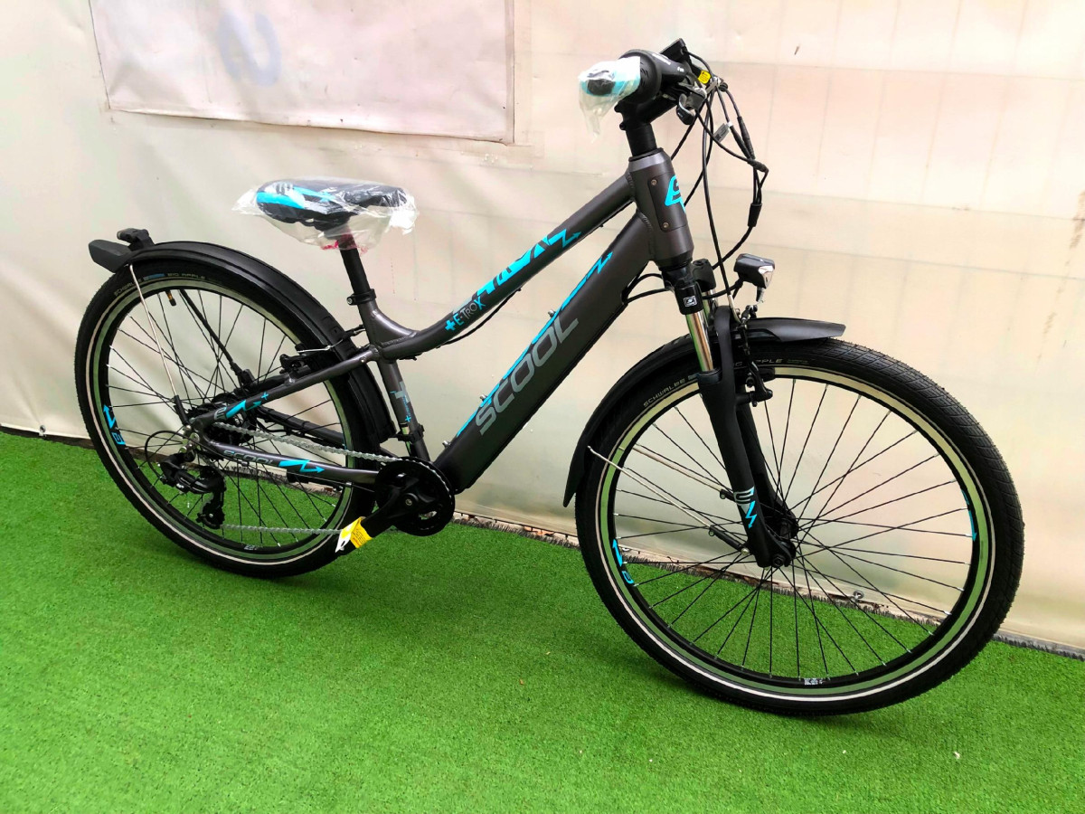 Rower elektryczny SCOOL ETROX 7S rama 14" koło 26"