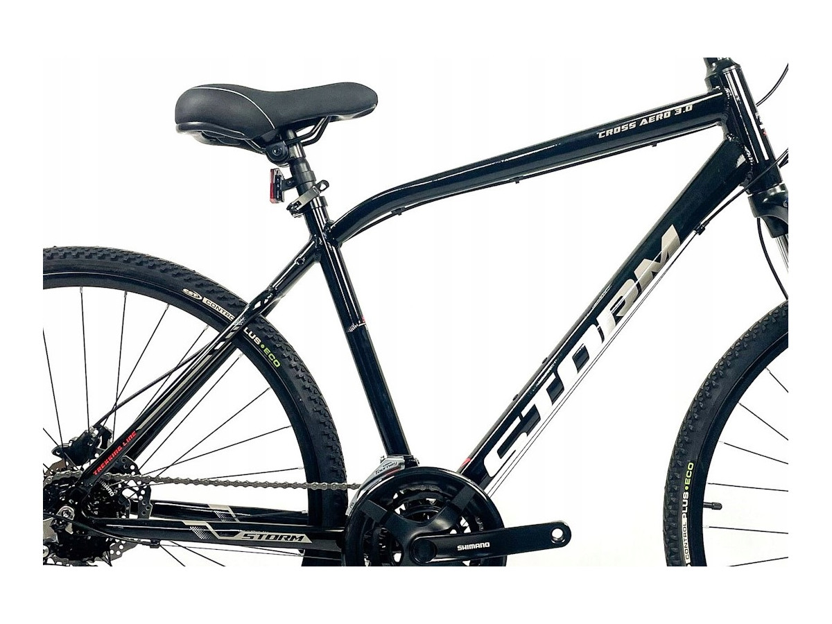 ROWER CROSSOWY STORM CROSS AERO 3.0 RAMA 19" KOŁA 28" TARCZE SHIMANO ALTUS