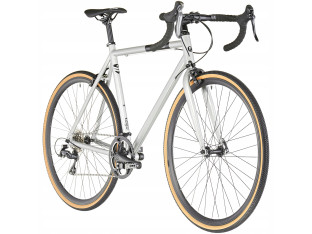 ROWER SZOSOWY GRAVEL FIXIE FLOATER RACE 8S SHIMANO SORA 60CM SILVER