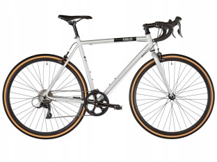 ROWER SZOSOWY GRAVEL FIXIE FLOATER RACE 8S SHIMANO SORA 60CM SILVER