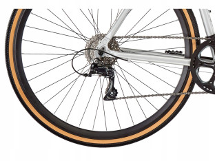 ROWER SZOSOWY GRAVEL FIXIE FLOATER RACE 8S SHIMANO SORA 60CM SILVER