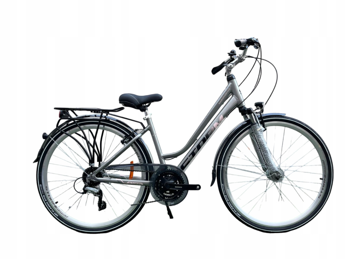 ROWER TREKKINGOWY STORM MARATHON 4.0 LADY RAMA 17" KOŁA 28" SHIMANO ACERA