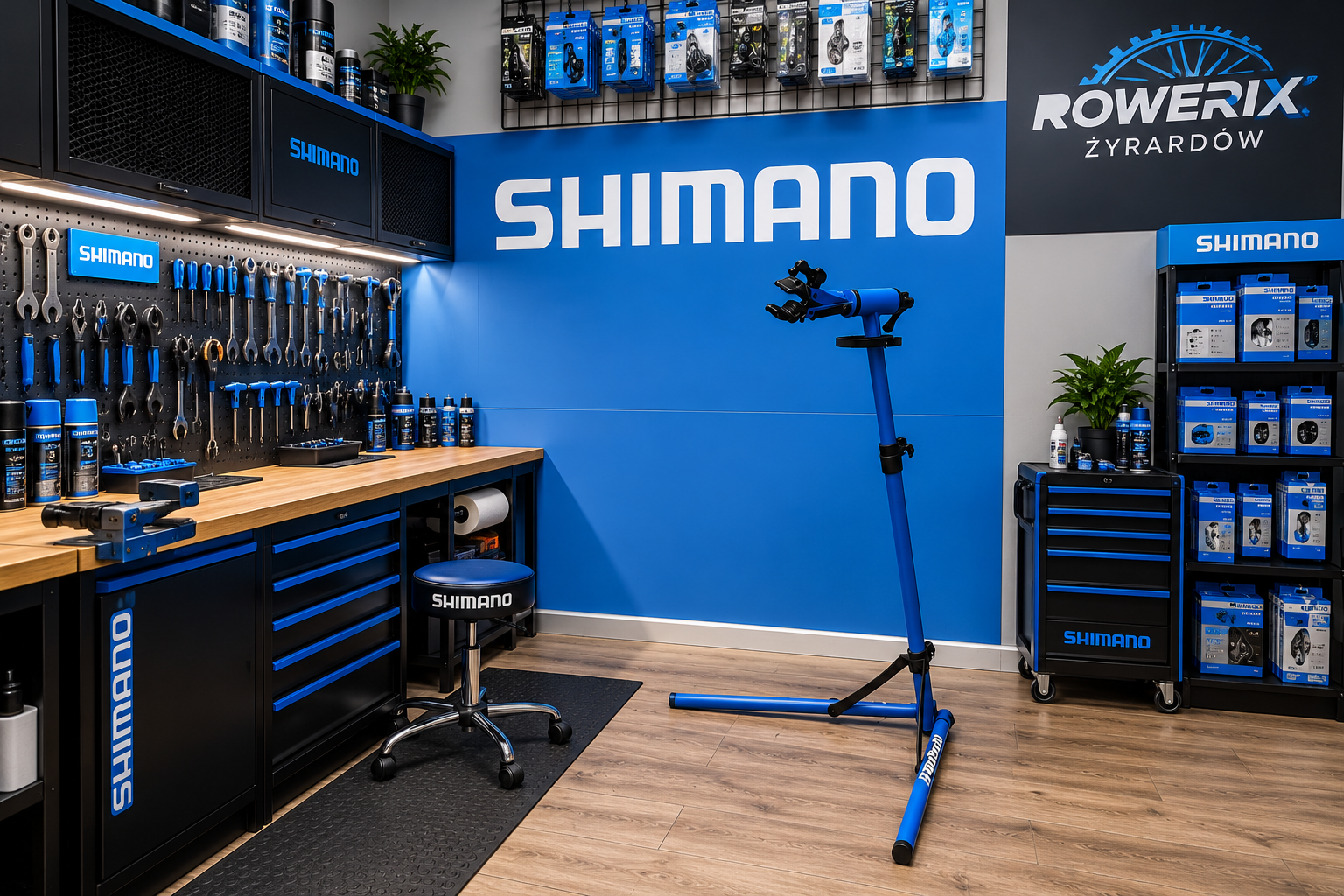 Serwis rowerowy Shimano Di2 i hydraulicznych hamulców – ROWERIX Żyrardów
